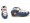 TruRev inline speed skating boot - blue