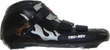 TruRev inline speed skating boot professional - black