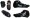 TruRev inline speed skating boot professional - black