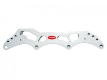 TruRev inline speed skating frame white