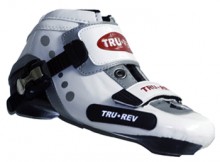 TruRev inline speed skating boot economy - white
